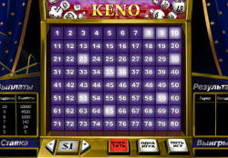 Как играть в лотерею кено в онлайн казино